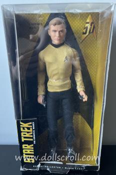 Mattel - Barbie - Star Trek 50th Anniversary - Captain Kirk - Doll